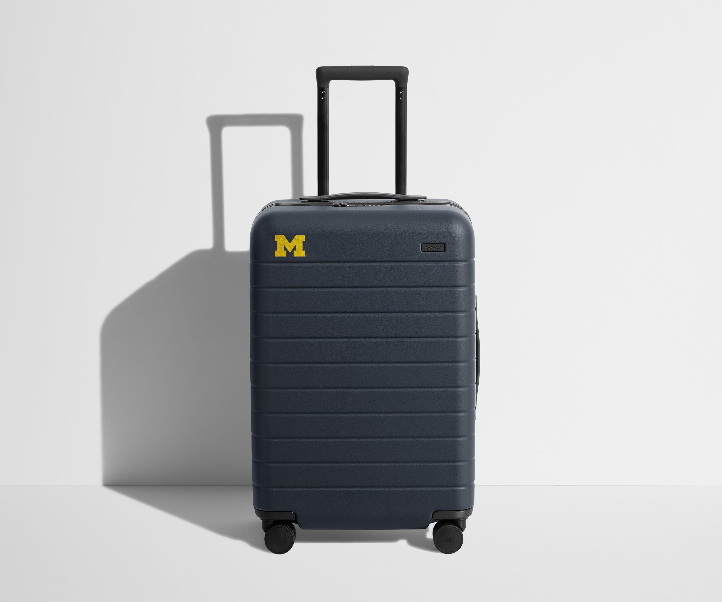 The Collegiate Bigger Carry On Luggage - Spacious & Durable Travel Suitcase for College Students & Weekend Getaways