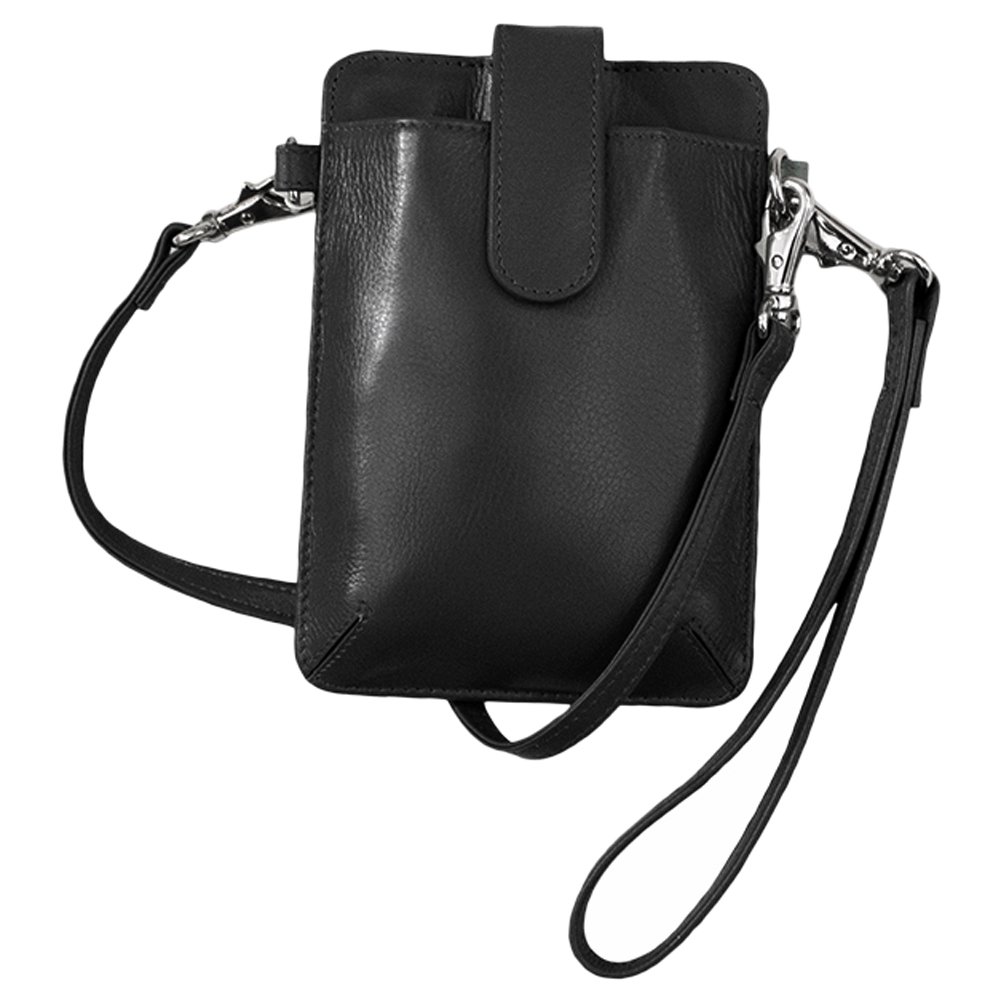 Premium ili Leather 6468 Phone Case with Wristlet & Wallet - Stylish Protective Cover for iPhone/Samsung - Perfect for Travel, Shopping & Everyday Use