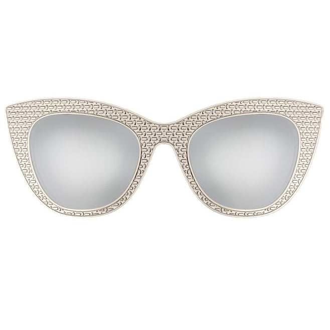Selena Sunnies Silver Silver - Stylish Sunglasses for Women - UV Protection & Fashionable Design - Perfect for Beach, Driving & Outdoor Activities