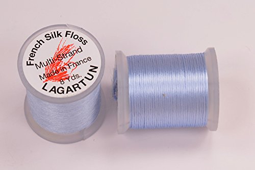 Premium Lagartun French Silk Floss - 100% Pure Mulberry Silk Dental Floss for Gentle Cleaning & Healthy Gums | Perfect for Travel, Home & Office Use