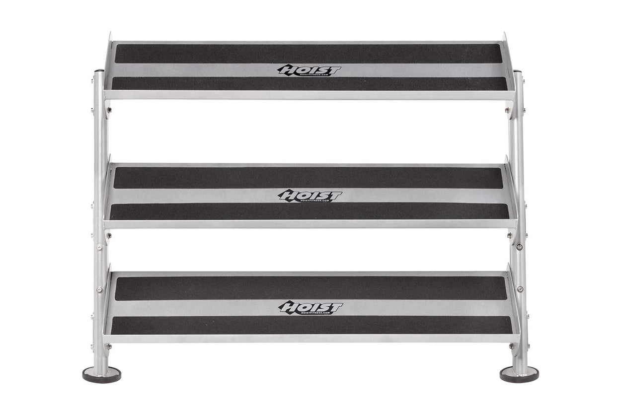 Hoist 48 3-Tier Dumbbell Rack - Heavy Duty Steel Weight Rack for Home Gym & Commercial Use - Perfect for Organizing Dumbbells in Fitness Studios, Garage Gyms & Training Centers (HF-5461-OPT-48)