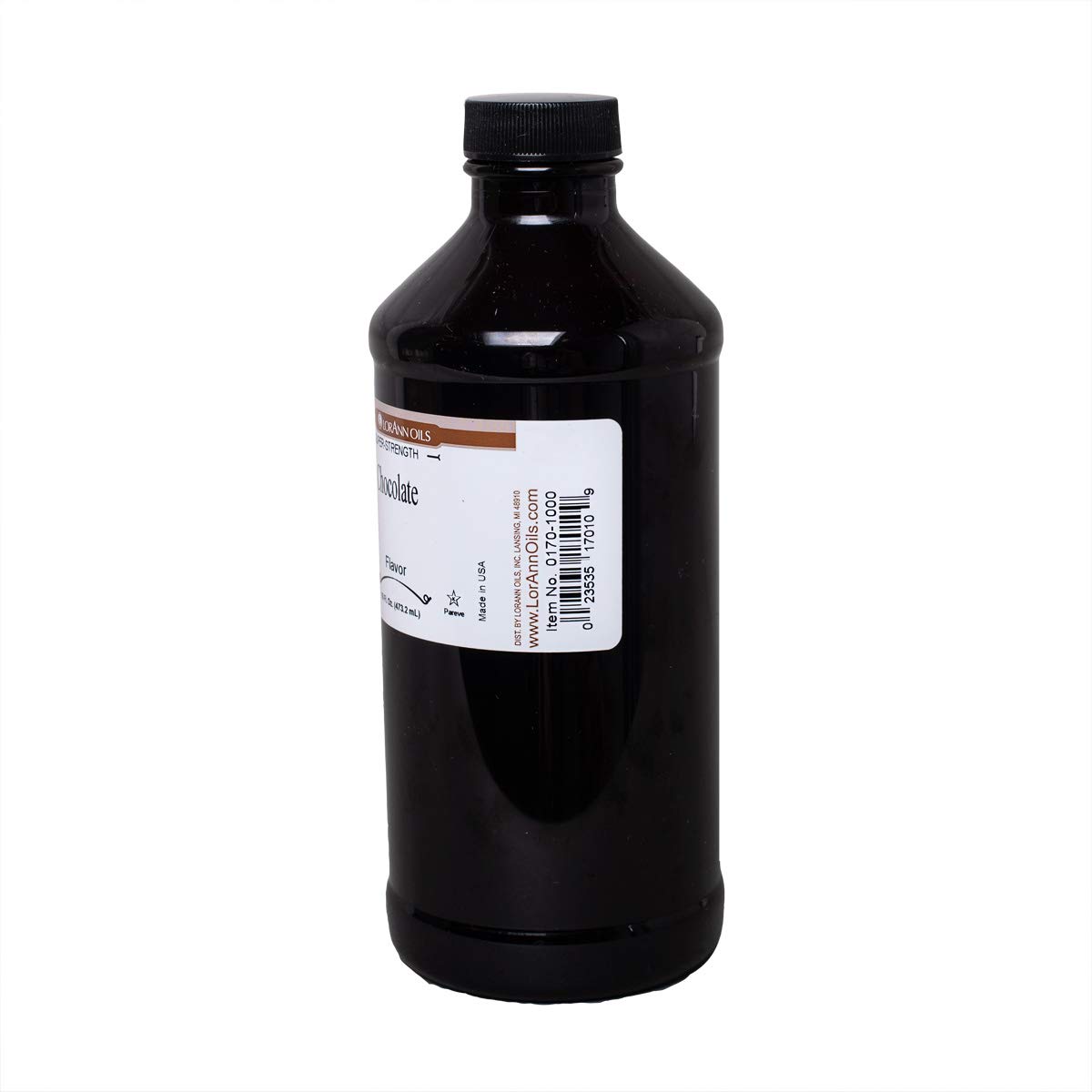LorAnn Premium Chocolate SS Flavor Oil - 16 oz Bottle for Baking, Candy Making & DIY Desserts - Ideal for Cakes, Cookies, Frostings & Homemade Treats