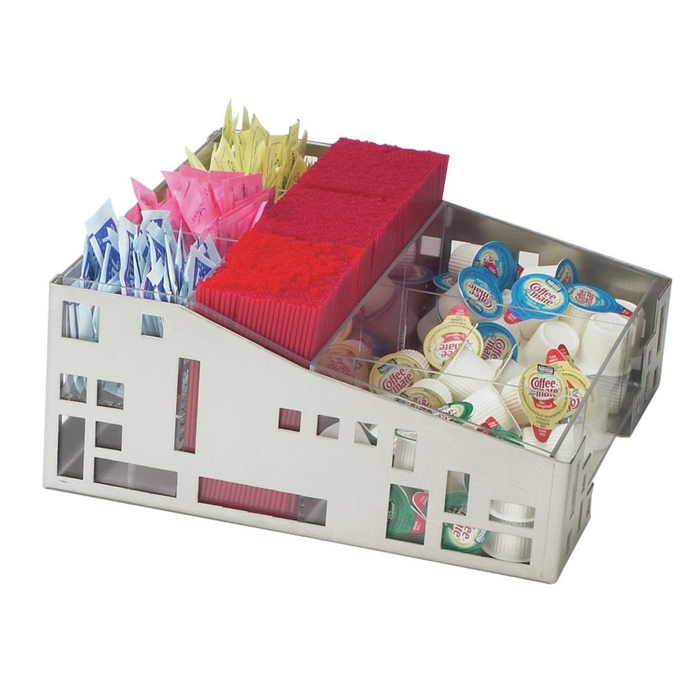 1616-55 Stainless Steel Condiment Organizer - 12
