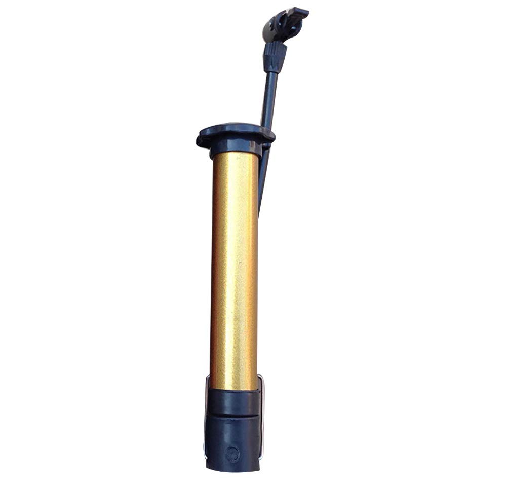 BARMI Portable High Pressure Bicycle Tire Pump - Manual Air Inflator for Bike, Basketball & Football | Perfect Cycling Accessories for Road Trips, Camping & Sports