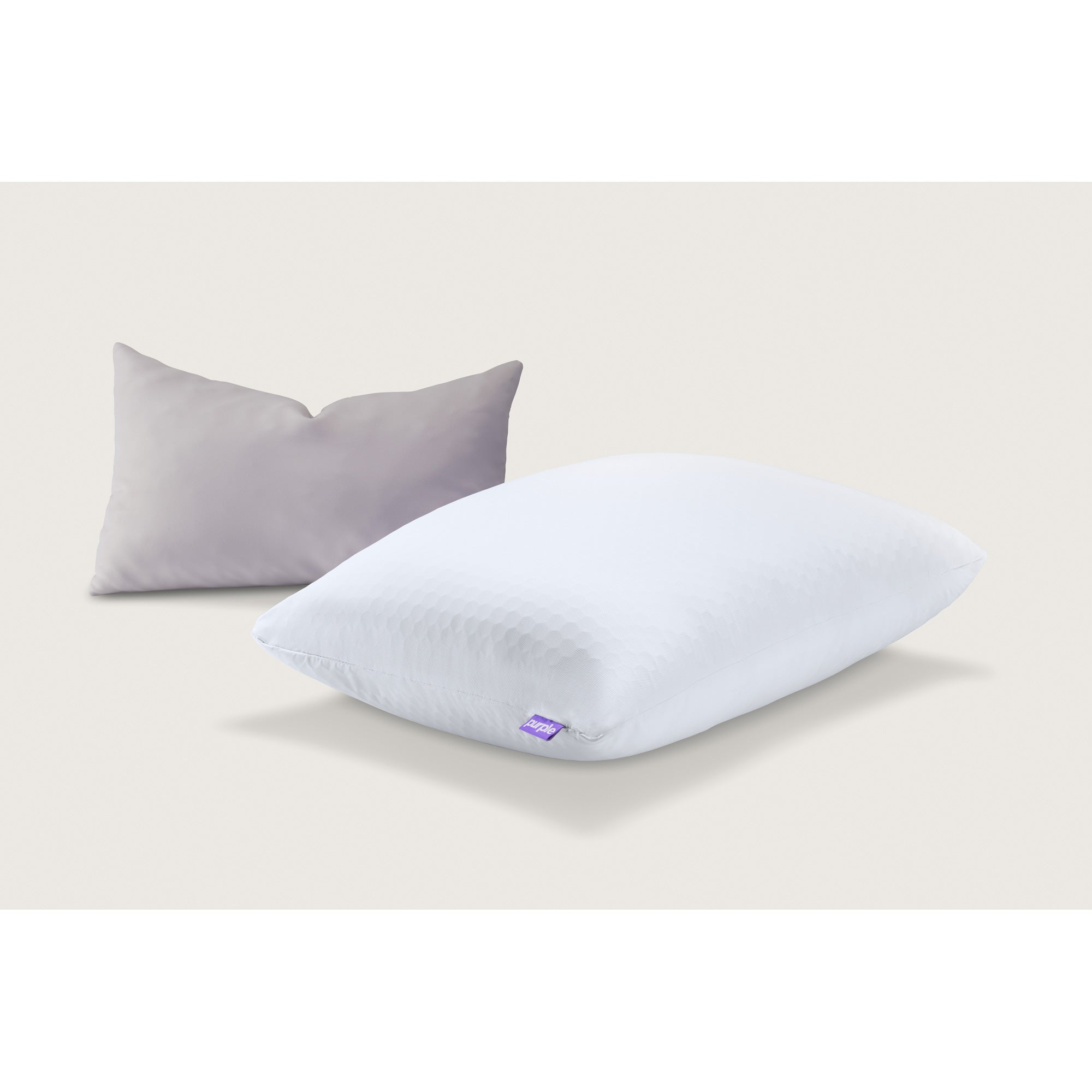 Purple Freeform Pillow - Ultra Soft Memory Foam Bed Pillow for Side Sleepers & Neck Support - Perfect for Home, Office & Travel Use