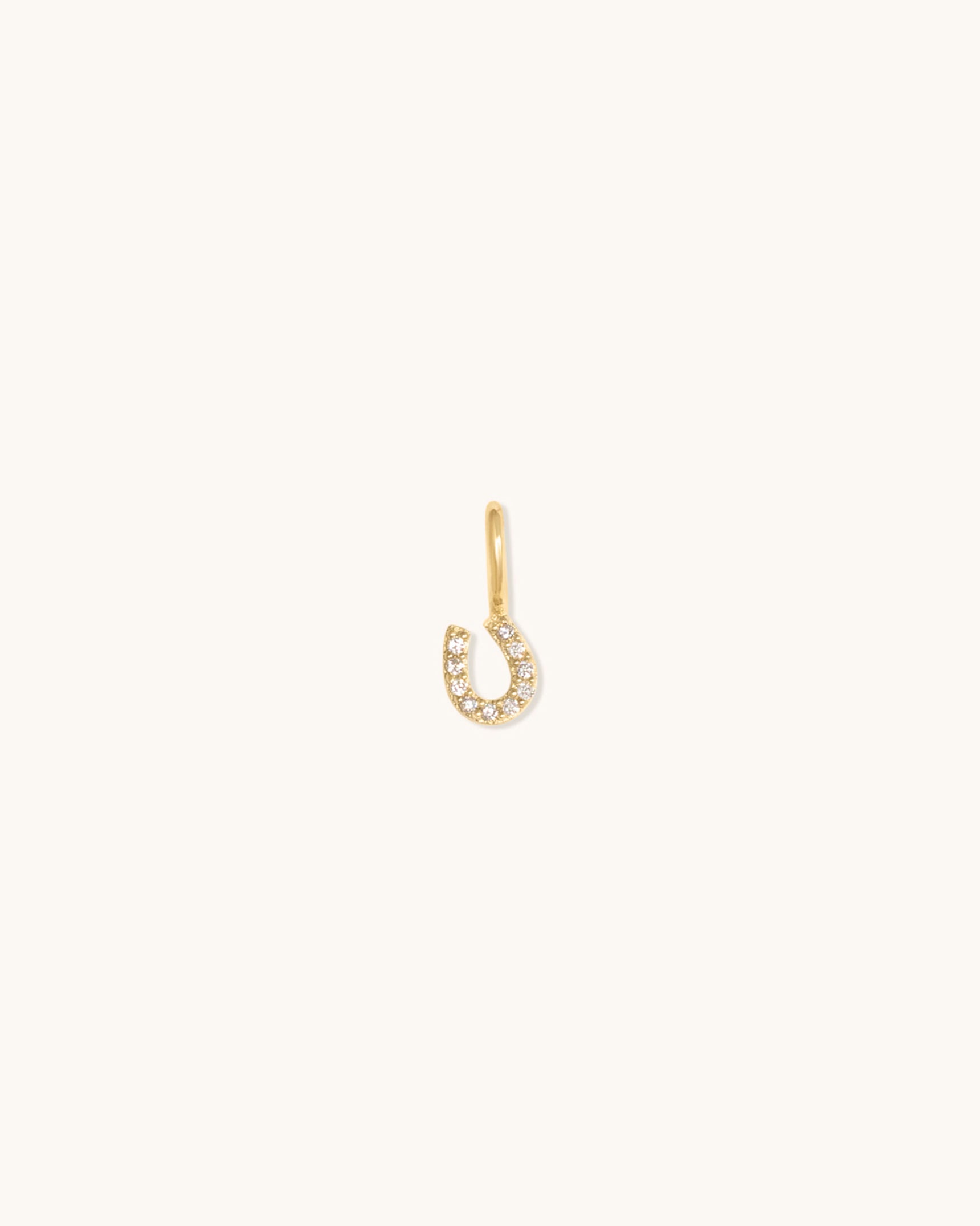 Tiny Horseshoe Pendant Necklace - Sterling Silver Good Luck Charm Jewelry for Women - Perfect for Everyday Wear, Gifts & Special Occasions