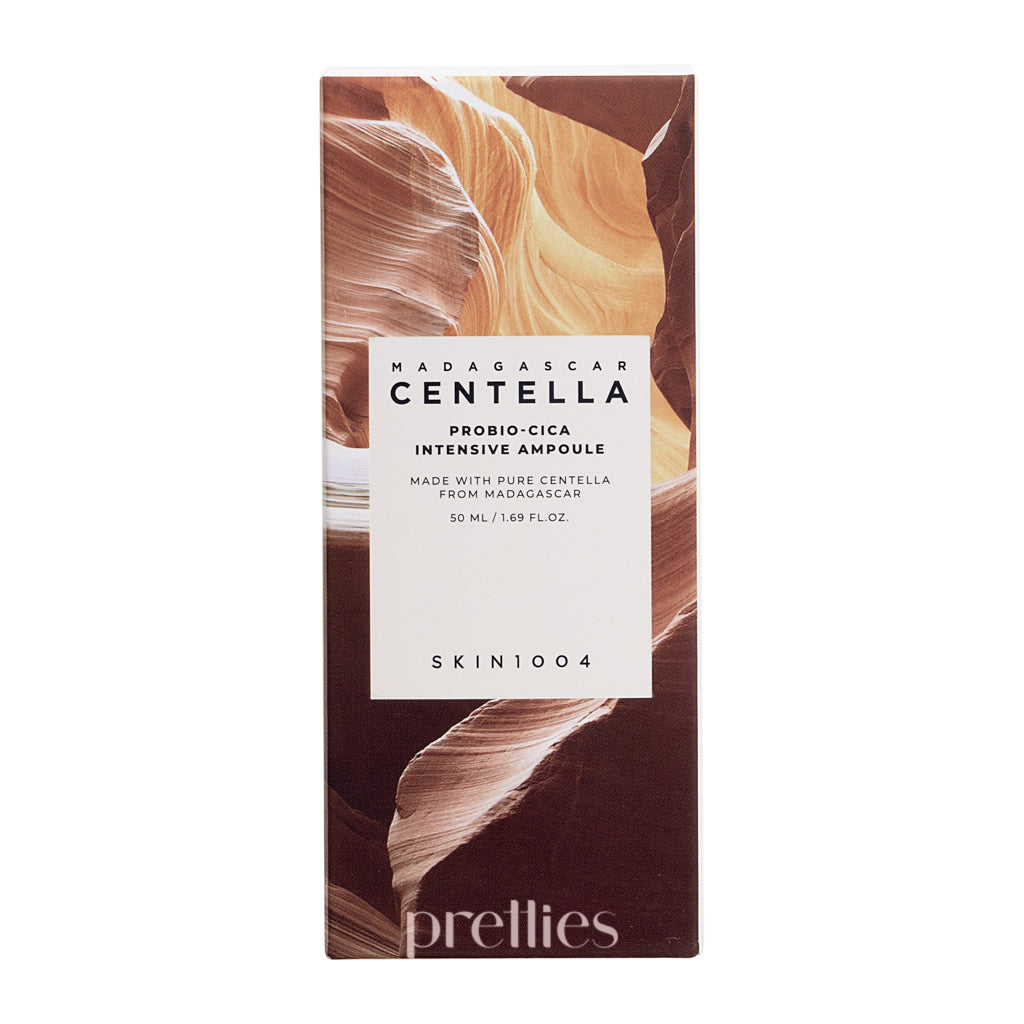 SKIN1004 Madagascar Centella Probio Cica Intensive Ampoule 50ml - Soothing & Hydrating Facial Serum for Sensitive Skin - Perfect for Daily Skincare Routine & Post-Treatment Care
