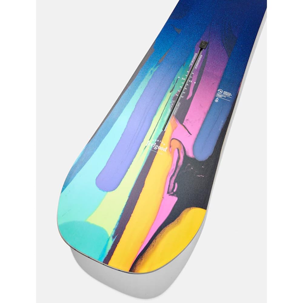 Burton Feelgood Women's Snowboard - All-Mountain Freestyle Snowboard for Women | Perfect for Park, Powder & Groomed Runs