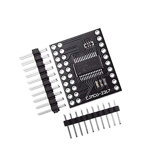 MCP23017 I2C/SPI 16-Bit I/O Expander Module - Bidirectional GPIO with 10MHz Serial Interface for Arduino & Raspberry Pi - Perfect for Home Automation & IoT Projects