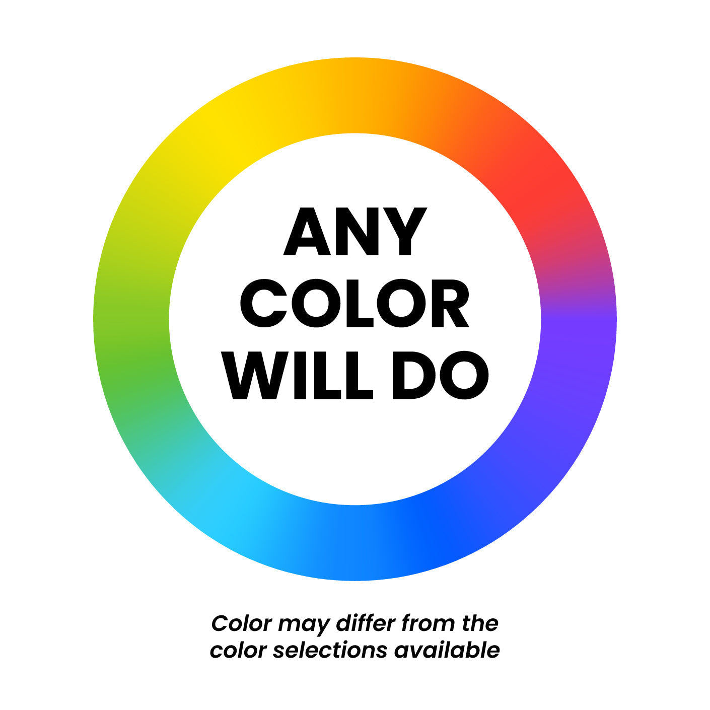 Color subject to stock availability