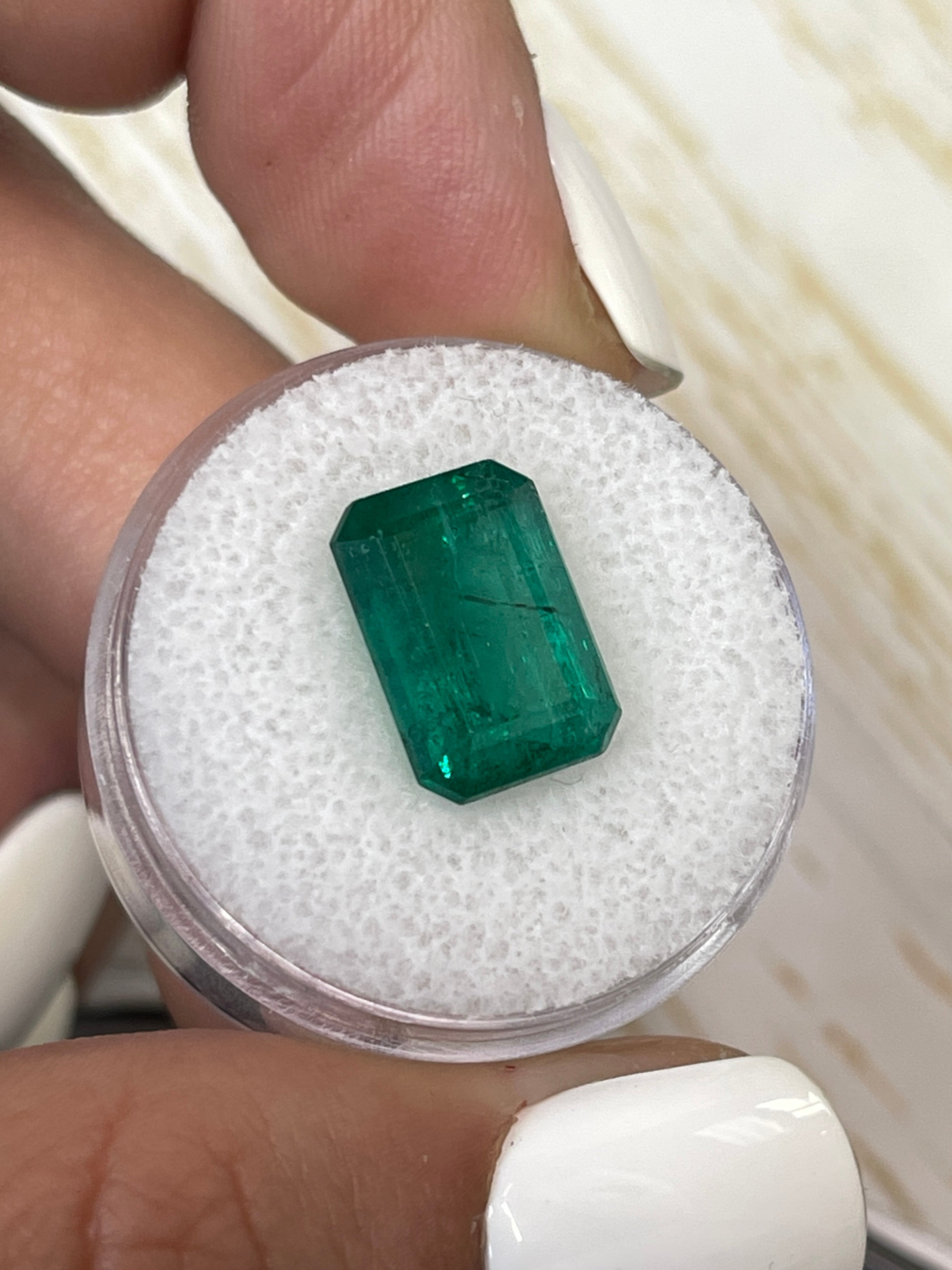 5.97 Carat 13x9mm Vivid Green Natural Loose Zambian Emerald Gemstone - Perfect for Engagement Rings, Fine Jewelry & Collector's Pieces