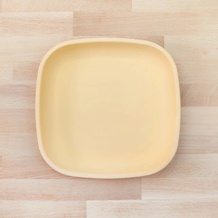 RePlay Flat Plate - Durable, Eco-Friendly Melamine Dinnerware Set for Kids & Adults - Perfect for Everyday Meals, Picnics, and Outdoor Dining