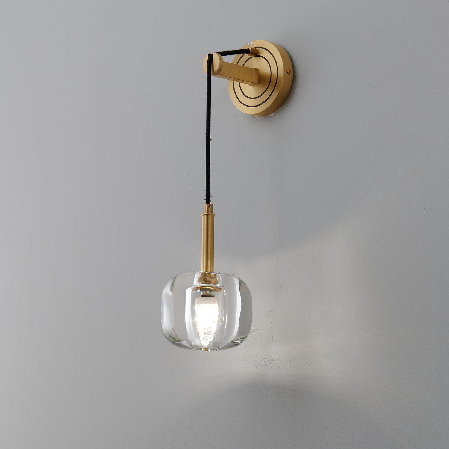 Ecliptique Series Modern Wall Lamp - Sleek LED Sconce for Bedroom, Living Room & Hallway Lighting - Energy Efficient Home Decor