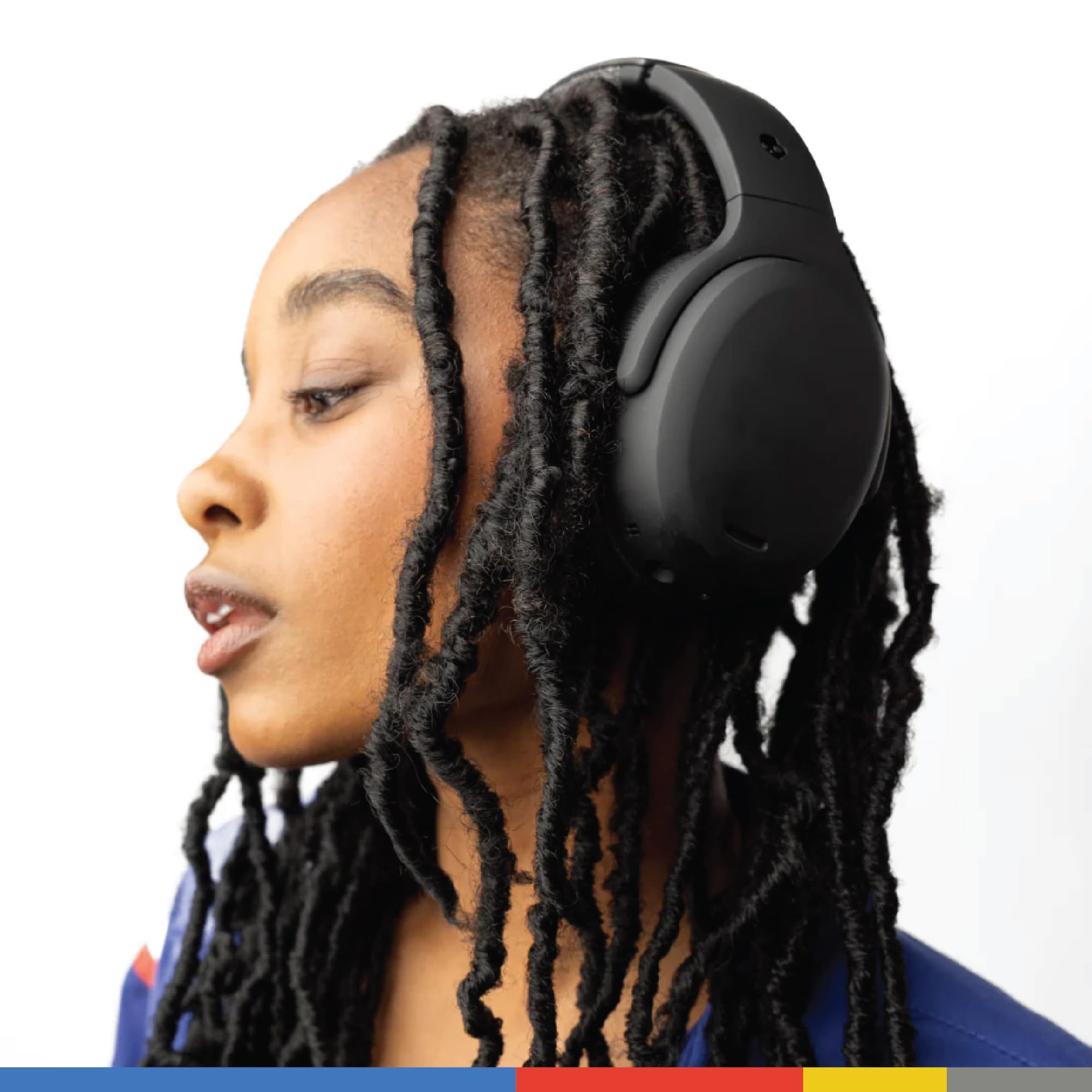Skullcandy Crusher ANC 2 Wireless Over-Ear Headphones with Active Noise Cancelling, Sensory Bass, 50-Hour Battery, Skull-iQ, Alexa Built-in, Bluetooth 5.0 - Black | Perfect for Travel, Gaming & Music Lovers