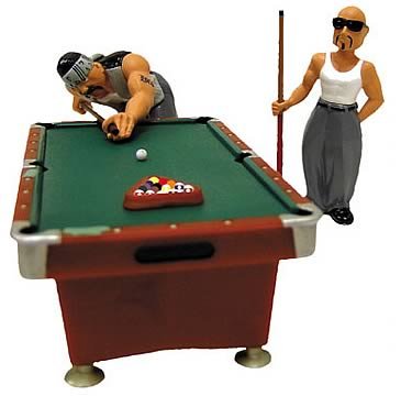 Homies Pool Hall Set #1 - Fun Billiards Game Accessories for Parties & Game Nights | Perfect for Home, Bars & Entertainment Venues