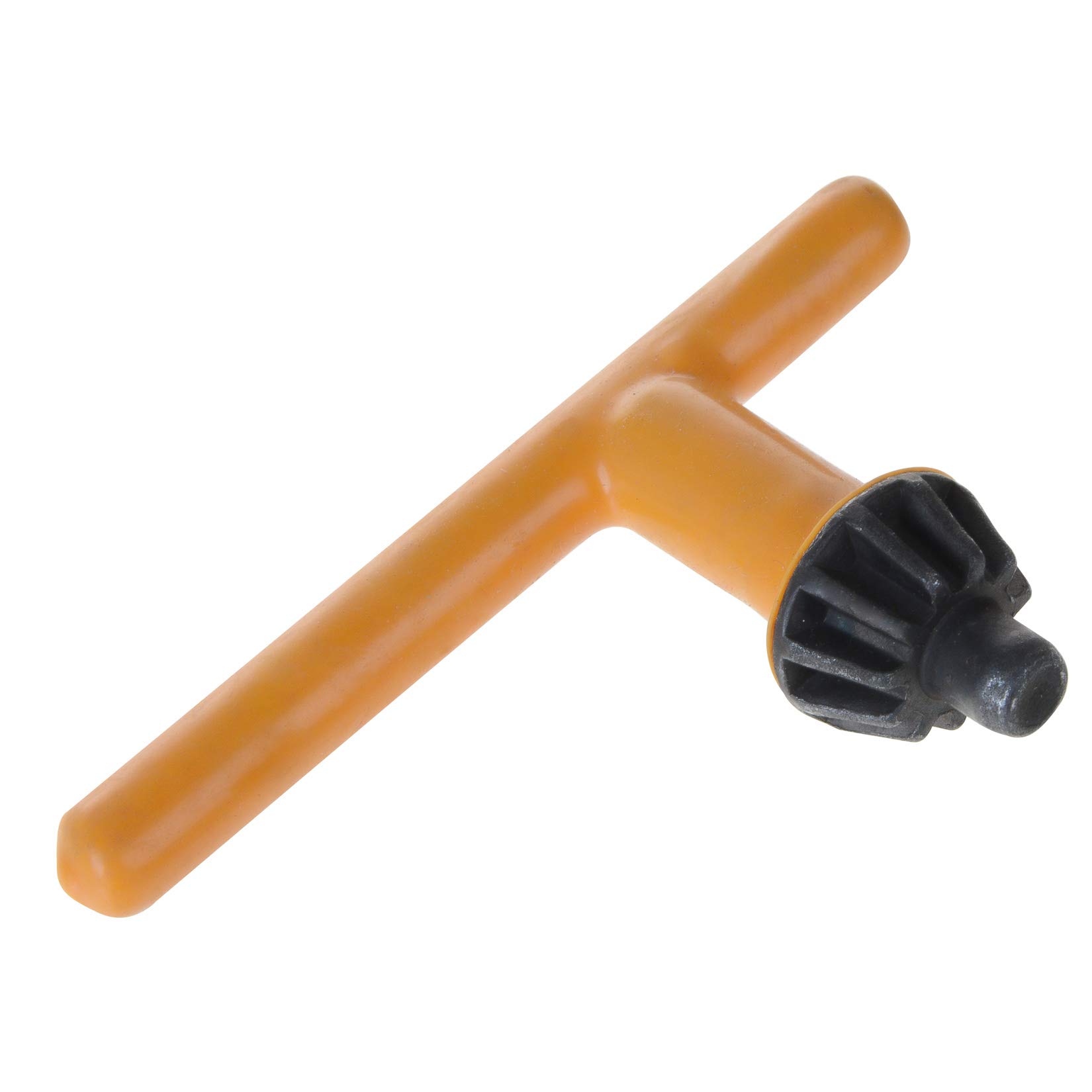 8mm Saim Chuck Key with 11 Teeth - T-Shaped Grip Metal Drill Accessory for Power Tools & Workshop Use