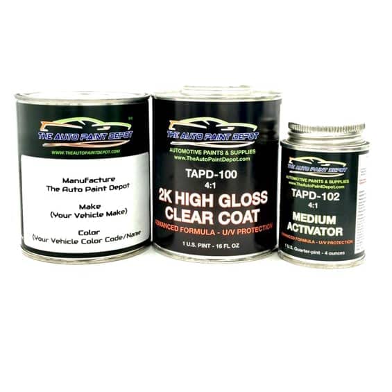 Kia Rio & Sportage Touch Up Paint - Signal Red Pearl (All Years & Models) | 1 Pint with Clear Coat | Perfect for Scratches, Chips & DIY Auto Repairs