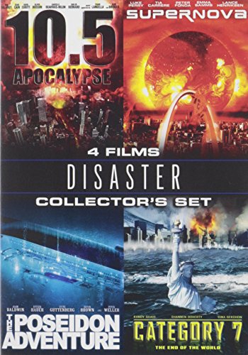 Apocalypse, Supernova, Poseidon Adventure DVD - 4 Movie Collection | Action & Adventure Films for Movie Nights