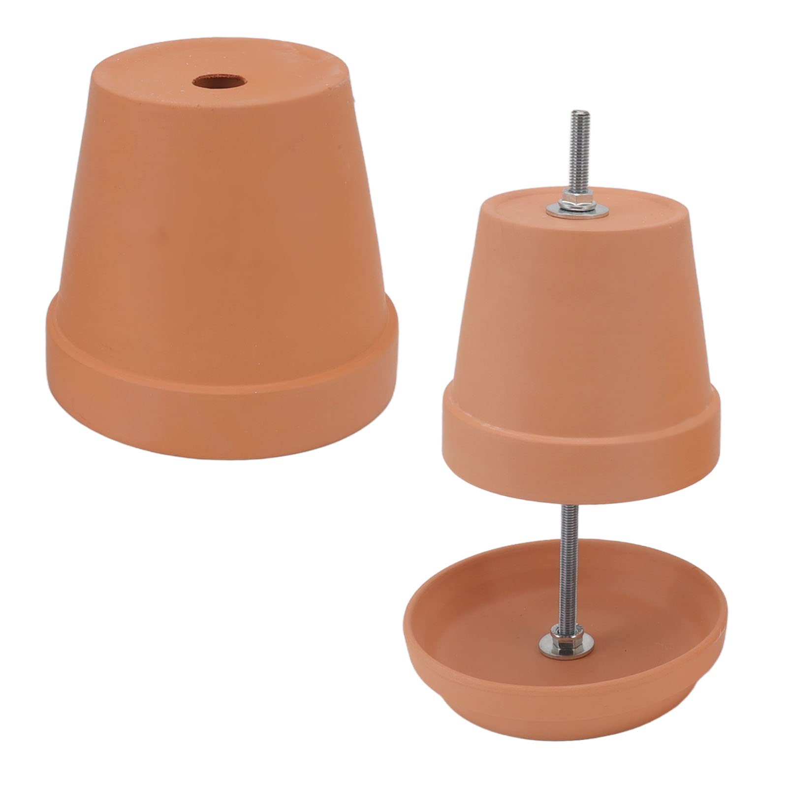 Ceramic Tea Light Candle Heater - Portable 4-6 Tealight Warmer for Teapots & Small Dishes | Perfect for Home, Office & Outdoor Use
