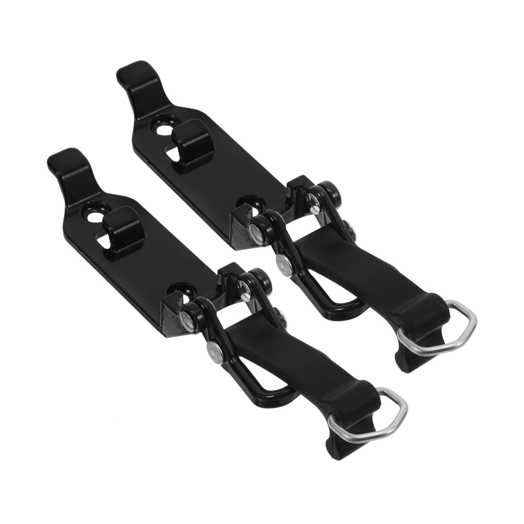 2pcs Folding Hinge Spade Shovel Roof Rack - Zinc Alloy Car Metal Rack for Secure Fastening - Ideal for Off-Road Adventures and Camping Gear Storage