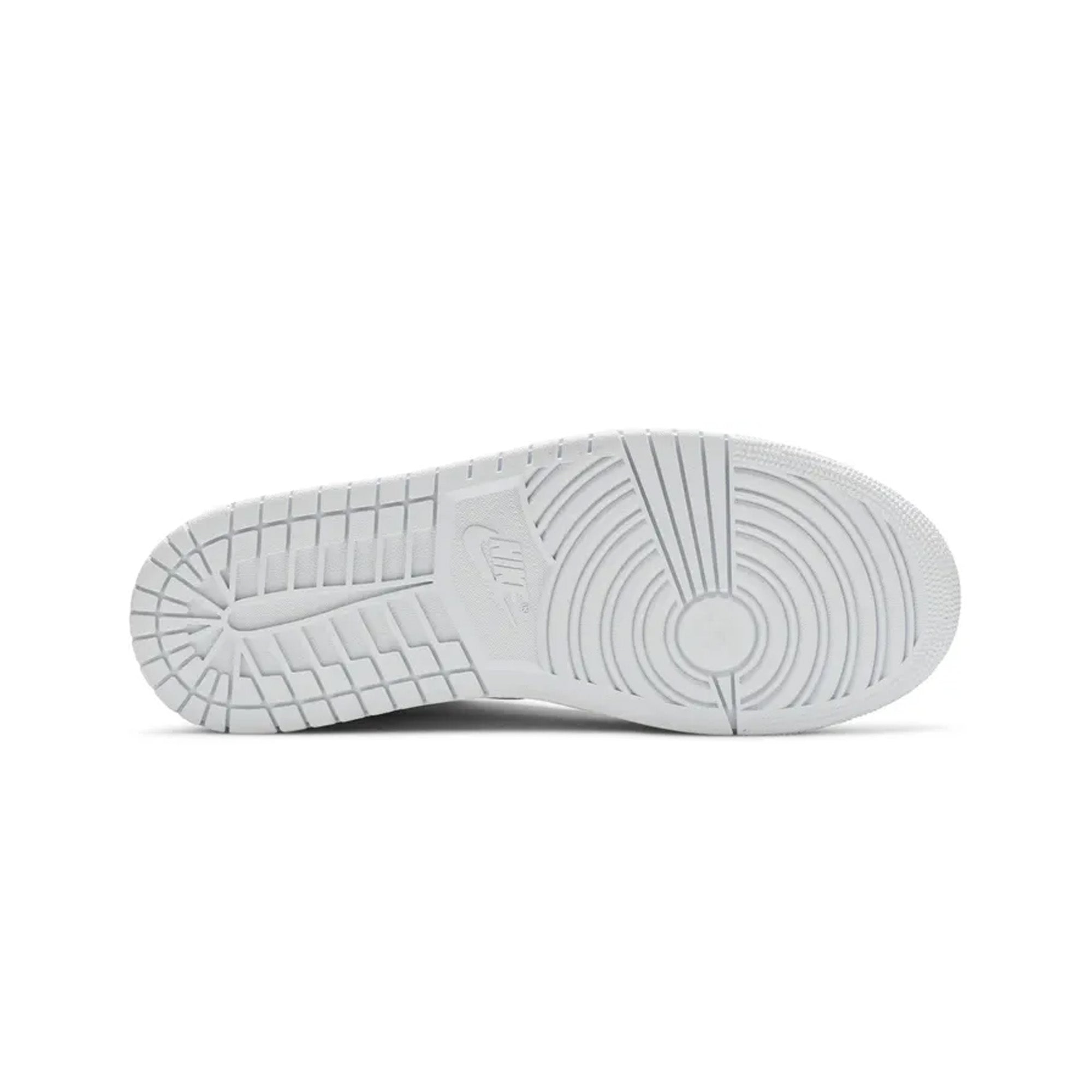 Air Jordan 1 Mid 'Triple White' Sneakers for Men (2020-2021) - Classic White Basketball Shoes for Casual Wear & Street Style