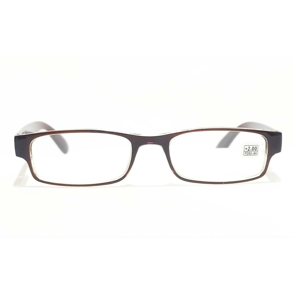 Spring Hinged Plastic Reading Glasses +1.0 to +4.0 Strength - Lightweight Comfortable Eyewear for Reading, Crafts & Close Work | Perfect for Book Lovers, Hobbyists & Office Use