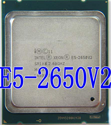 Intel Xeon Processor E5-2650 V2 2.6GHz 8-Core LGA 2011 CPU - SR1A8 Socket Server & Desktop Processor - Ideal for Workstations, Gaming PCs, and High-Performance Computing