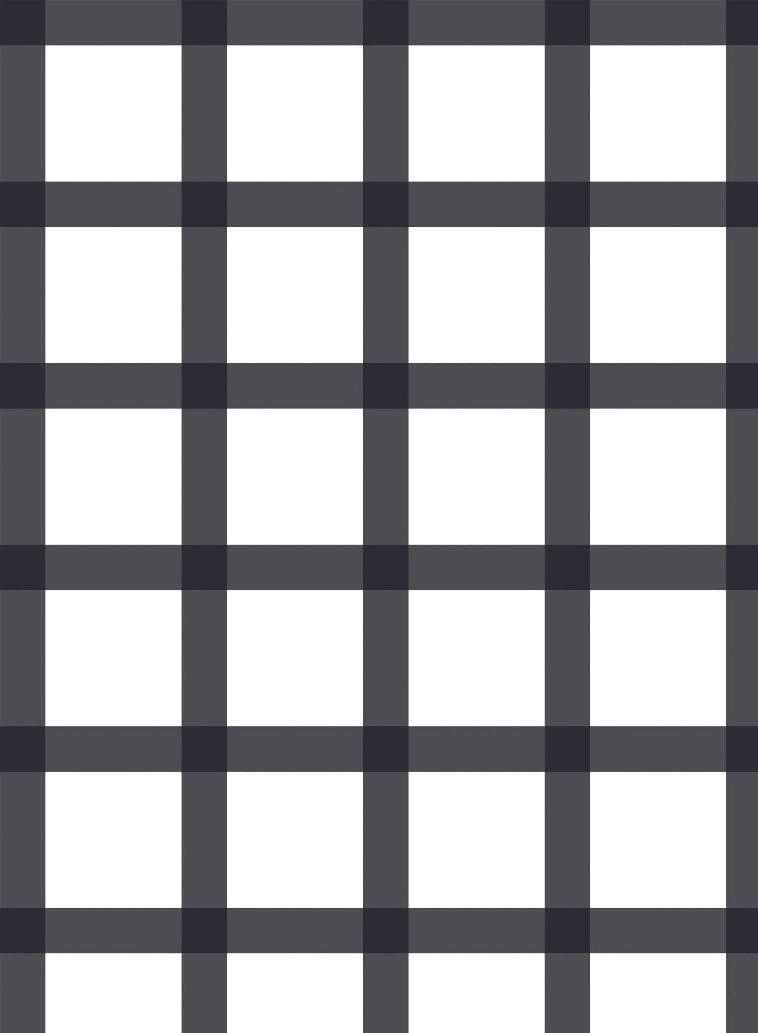 Black on White