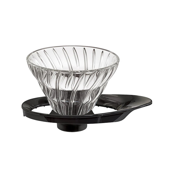 Hario V60 Glass Coffee Dripper - Perfect for Pour Over Brewing at Home, Office, or Travel