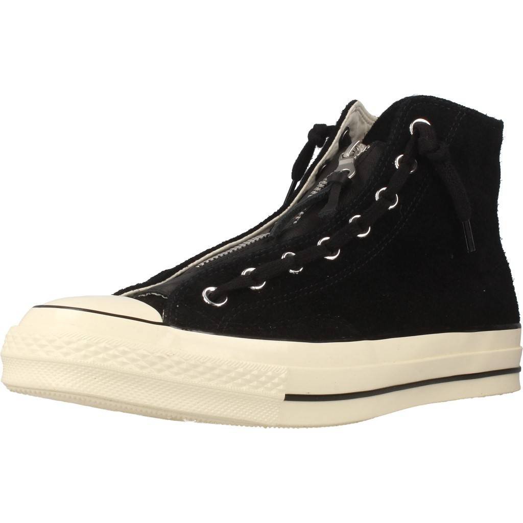 Converse Chuck Taylor All Star 70 Zip High Top Sneakers for Men & Women - Vintage Style Canvas Shoes with Zipper Closure - Perfect for Casual Wear, Street Fashion & Retro Outfits