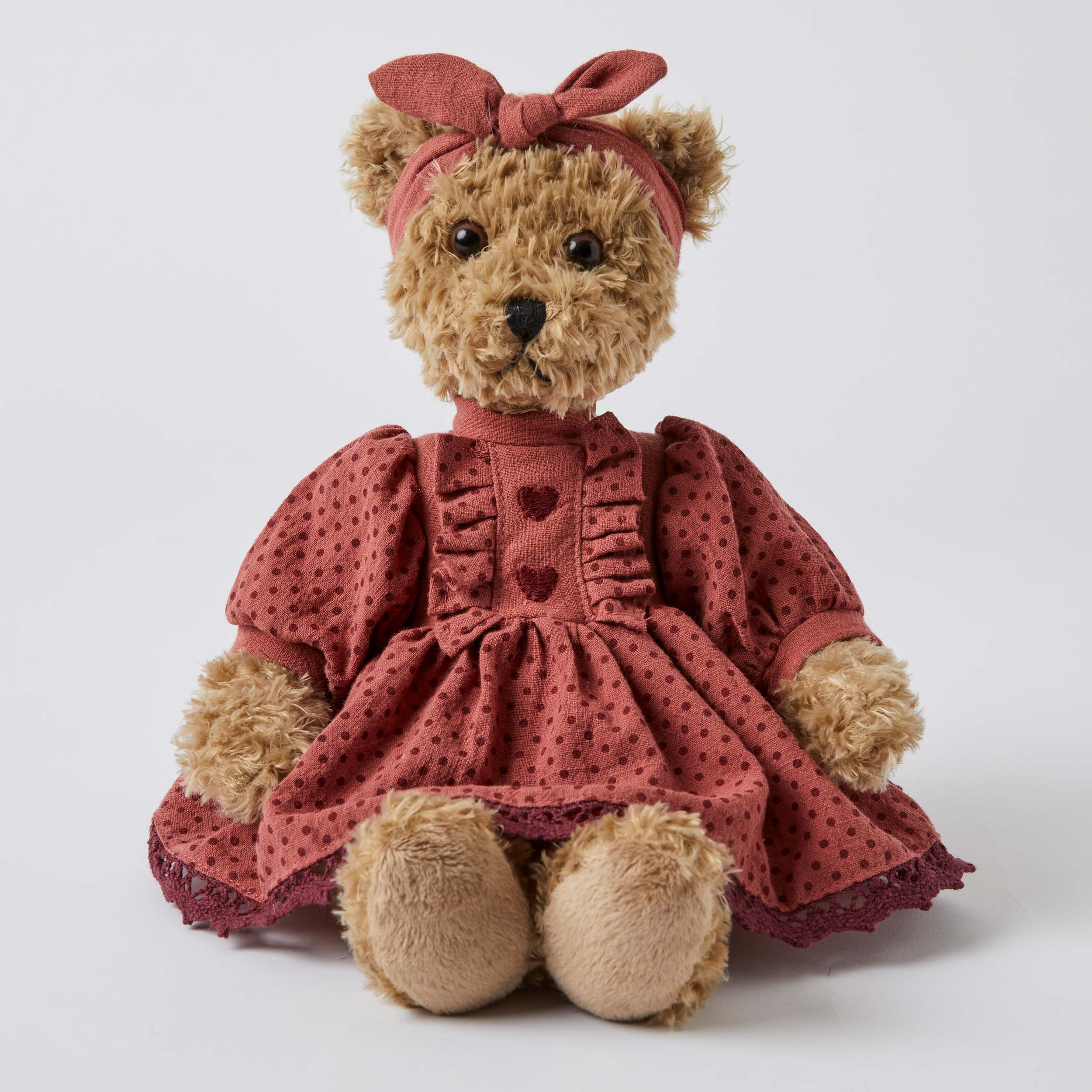 Hazel the Notting Hill Bear - Premium Plush Teddy Bear Gift for Kids & Collectors | Birthday, Valentine's Day & Nursery Decor