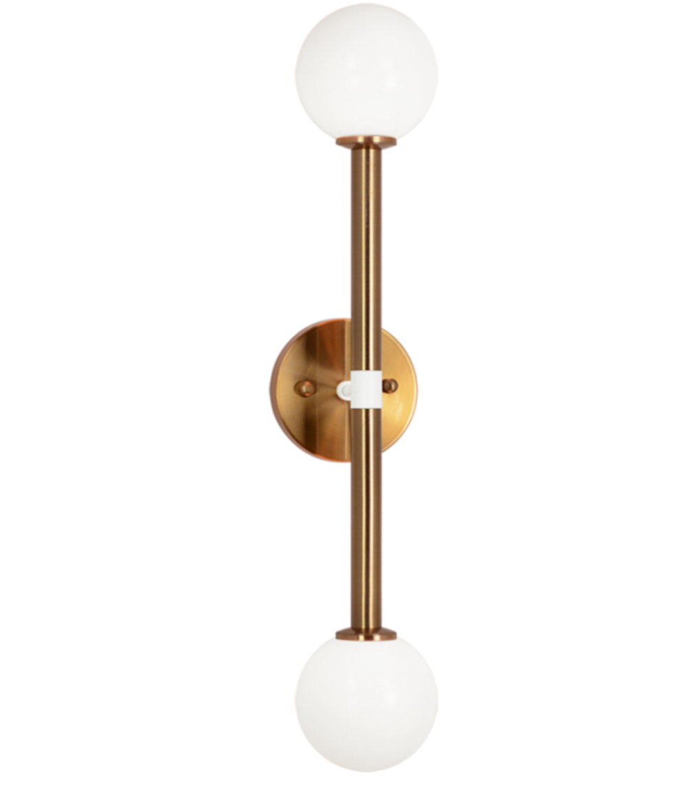 McKell Wall Sconce - Modern LED Light Fixture for Bedroom, Living Room & Hallway | Dimmable Indoor Lighting