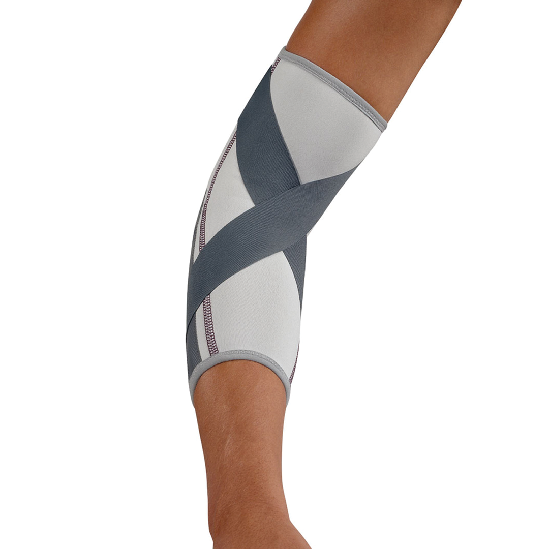 Push Med Elbow Brace - Adjustable Compression Support for Tennis Elbow & Golfers Elbow Pain Relief - Perfect for Sports, Work & Daily Activities