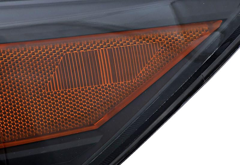 Compatible with Honda Accord Crosstour Headlight Lamp 2010-2012 Halogen Driver Side Left - Perfect for Night Driving & Foggy Conditions