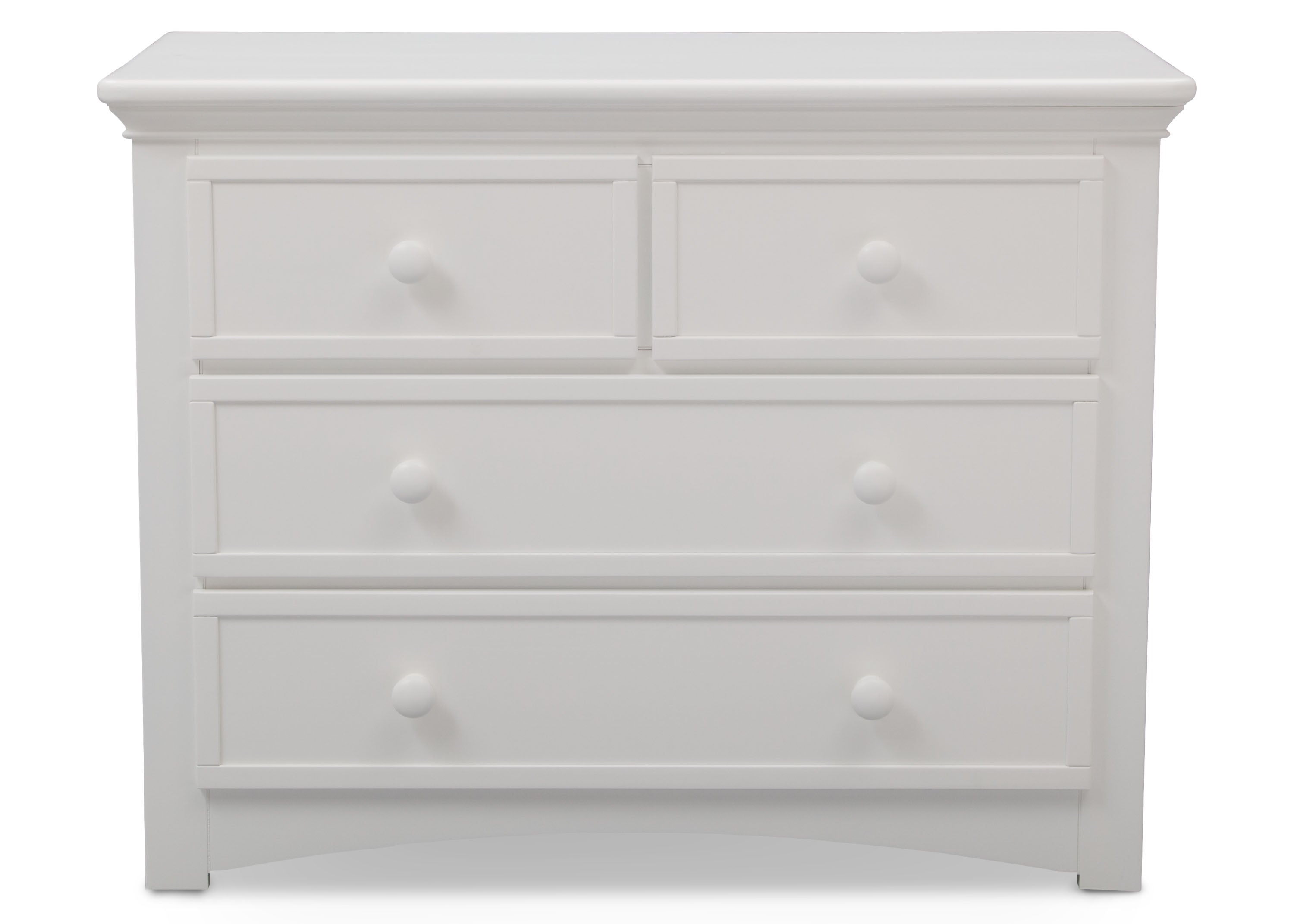 4 Drawer Dresser for Bedroom - Sturdy Wooden Chest of Drawers with Smooth Gliding Drawers for Clothes Storage & Organization - Perfect for Master Bedroom, Guest Room, or Dormitory