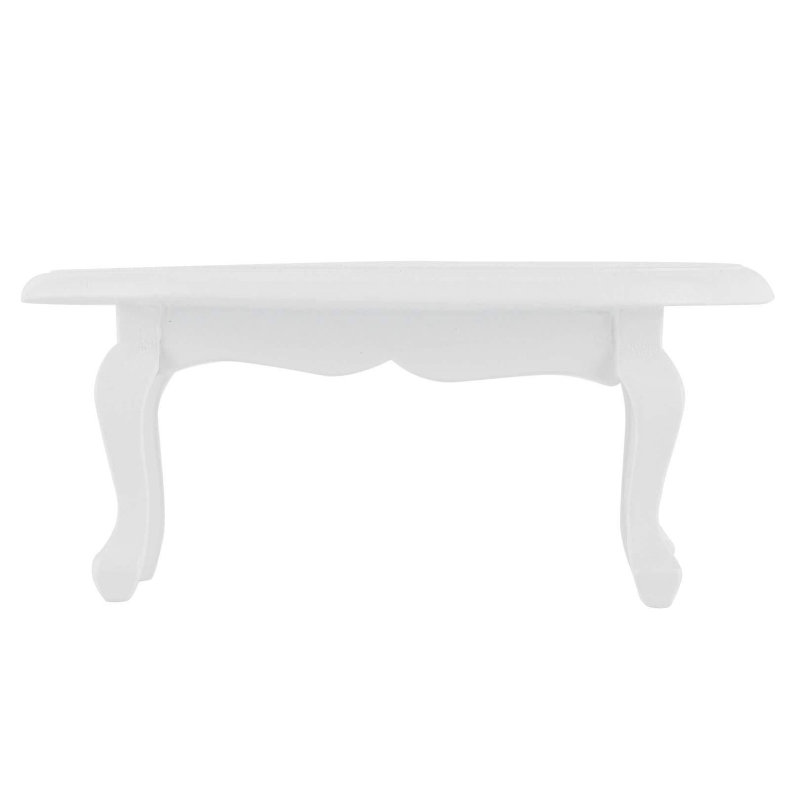 1:12 Scale Miniature Wooden Coffee Table - Realistic Dollhouse Furniture for DIY Miniature House Accessories | Perfect for Dollhouse Decor, Miniature Displays & Collectibles
