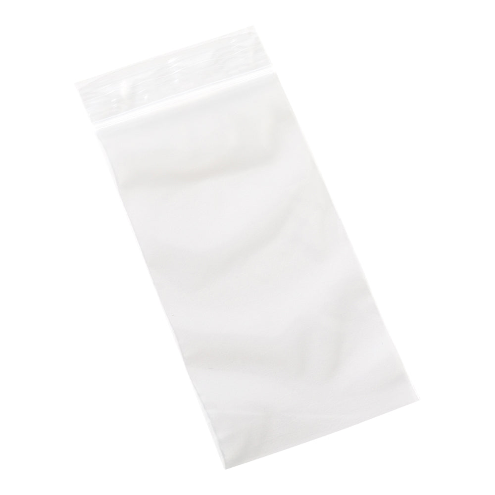BPA-Free Clear Plastic Zip Bags - 3x6 Inches, 100 Count Box | High Clarity, Food Safe Storage | Perfect for Organizing Crafts, Jewelry & Small Parts
