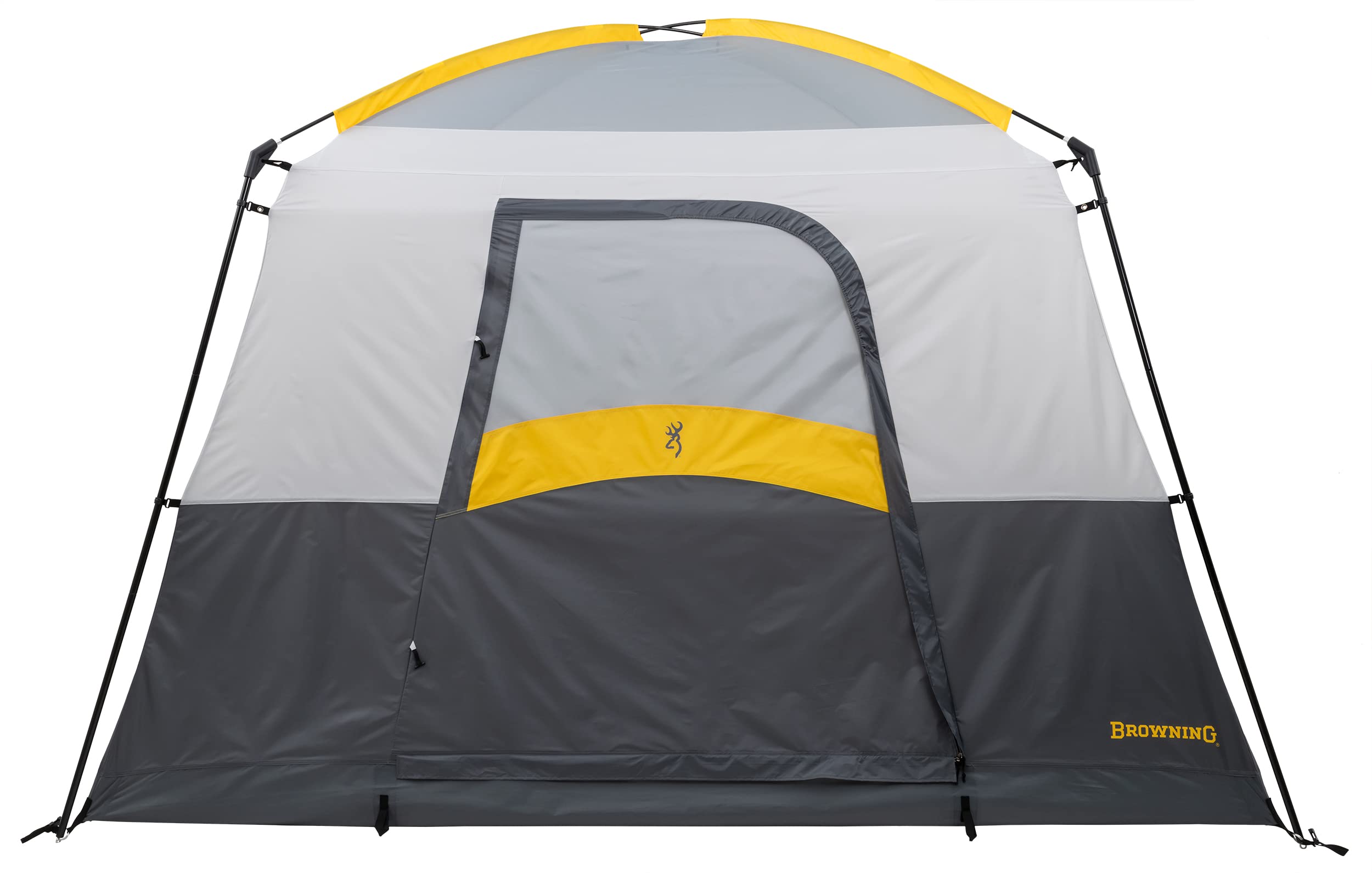 Browning Camping Big Horn Tent - 4 Person Waterproof Outdoor Tent for Hiking, Backpacking & Family Camping - Lightweight & Easy Setup for Adventures