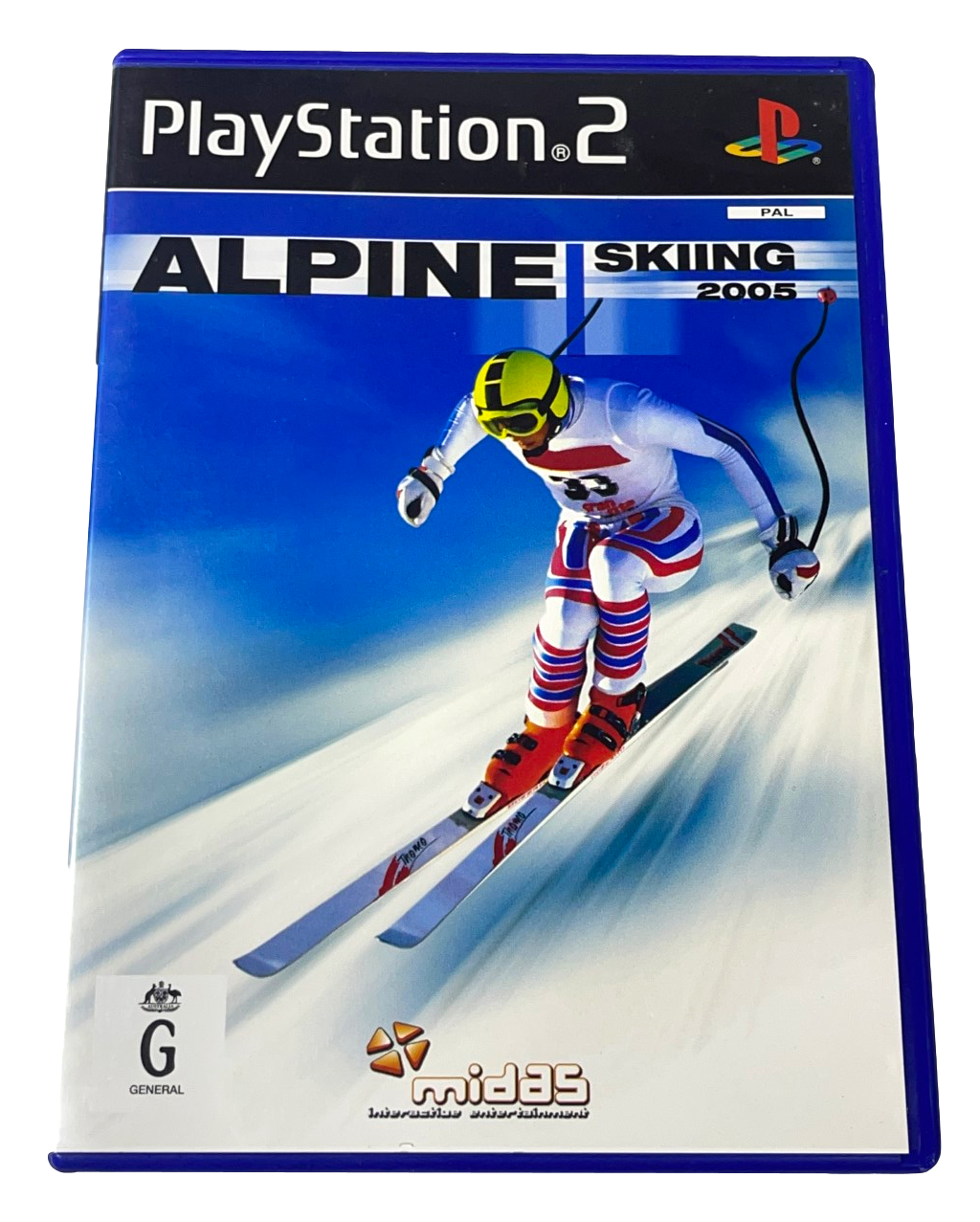 Alpine Skiing 2005 PS2 PAL Complete Preowned Video Game - Perfect for Retro Gaming Enthusiasts & Winter Sports Fans