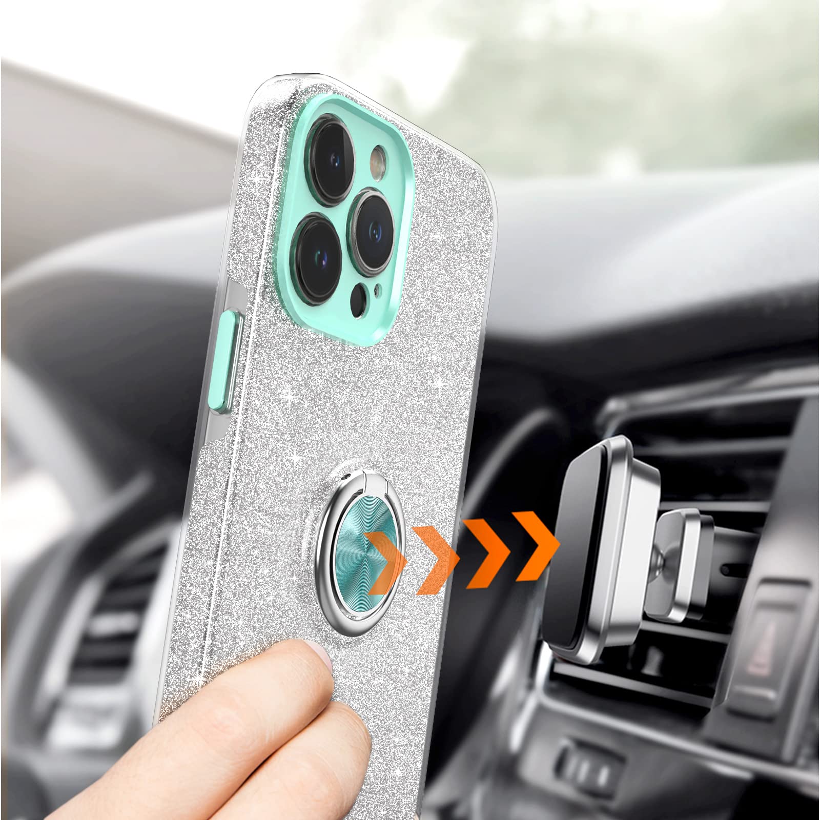 Slim Glitter Sparkly Case for iPhone 12 Pro Max (6.7