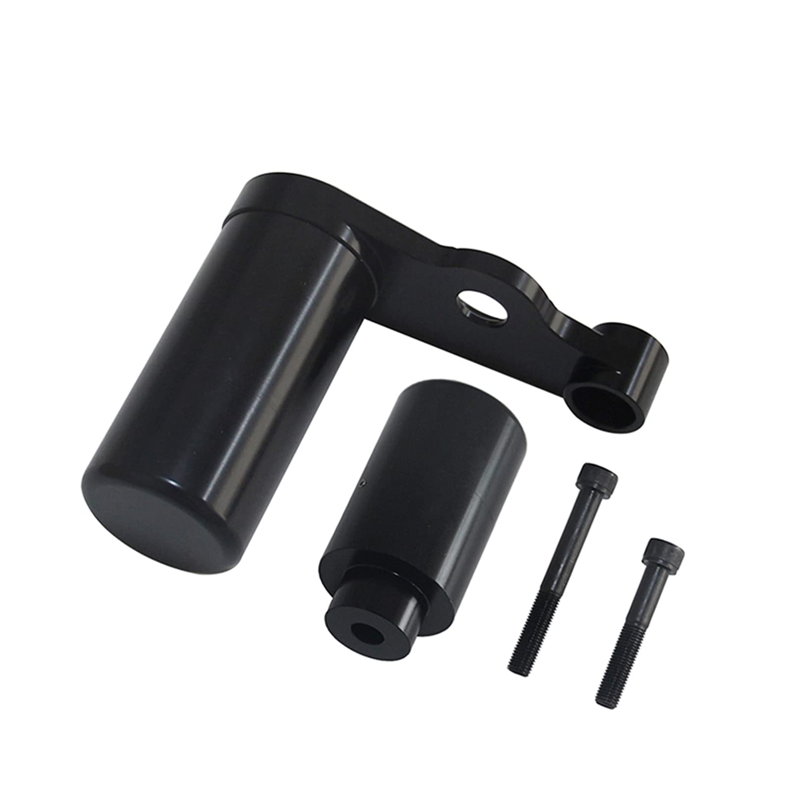 3Pcs Motorcycle Frame Sliders Crash Protector - Compatible with GSXR 600 GSXR 750 (2006-2009) - Black - Anti-Crash Modification for Enhanced Bike Protection - Perfect for Racing, Street Riding & Motorcycle Safety Upgrades