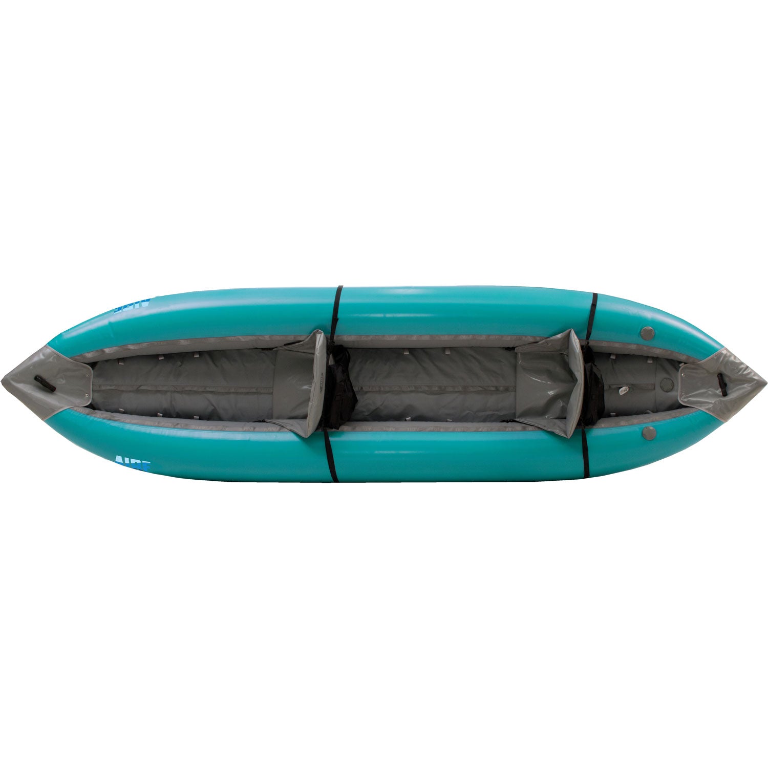 AIRE Outfitter II Inflatable Kayak - Lightweight & Portable 2-Person Kayak for Camping, Fishing & River Adventures