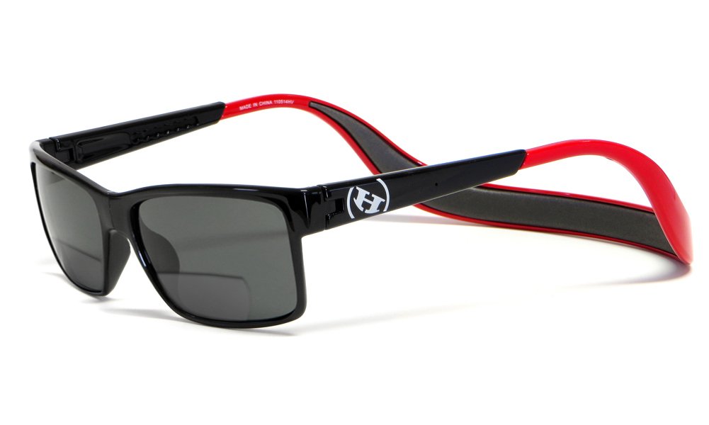 Hoven MONIX Polarized Bi-Focal Reading Sunglasses - Magnetic Clip-On Glasses for Men & Women | UV Protection for Driving, Fishing & Outdoor Activities