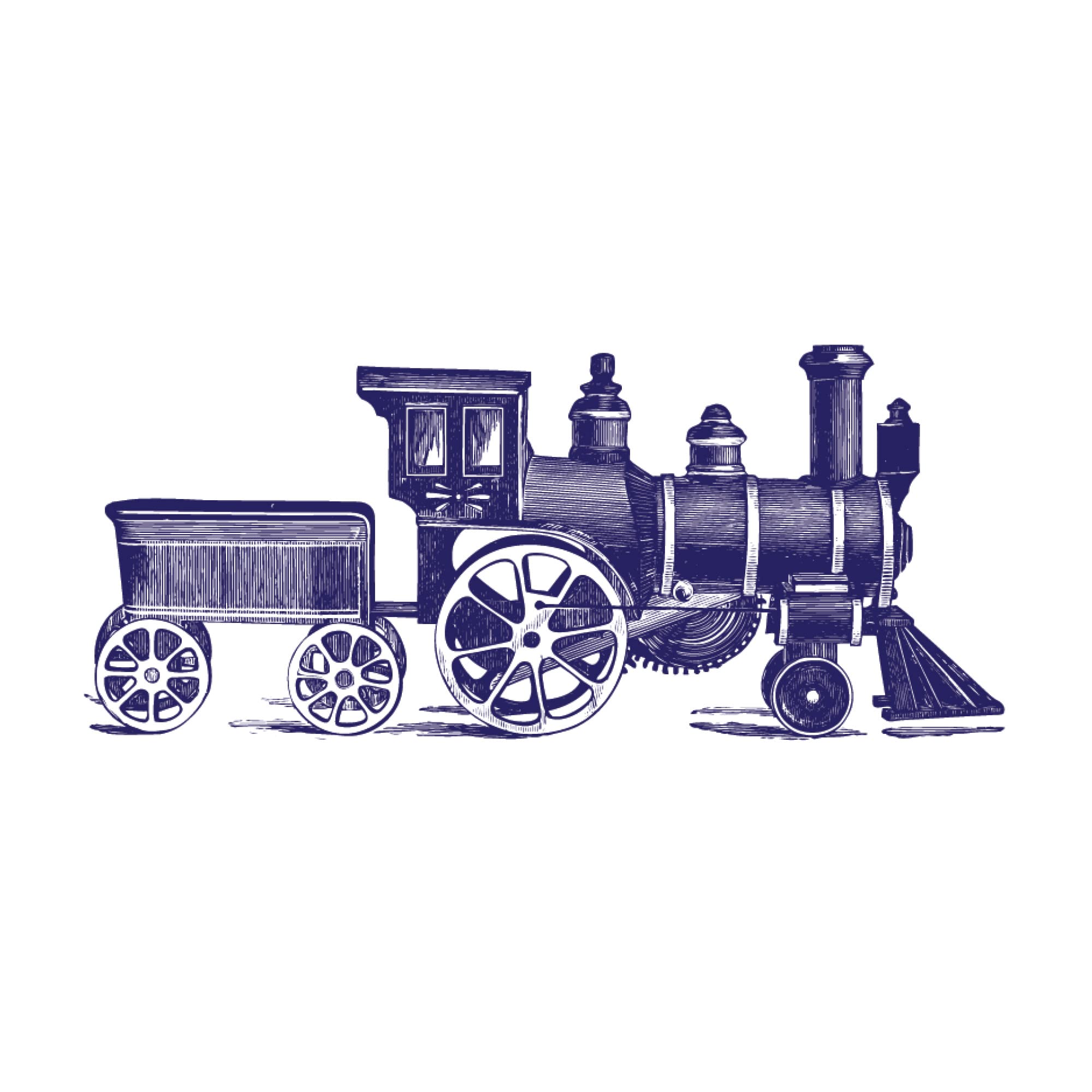 Personalized Toy Train Note Cards for Kids - Custom Children's Stationery for Birthday Invitations, Thank You Notes & School Projects