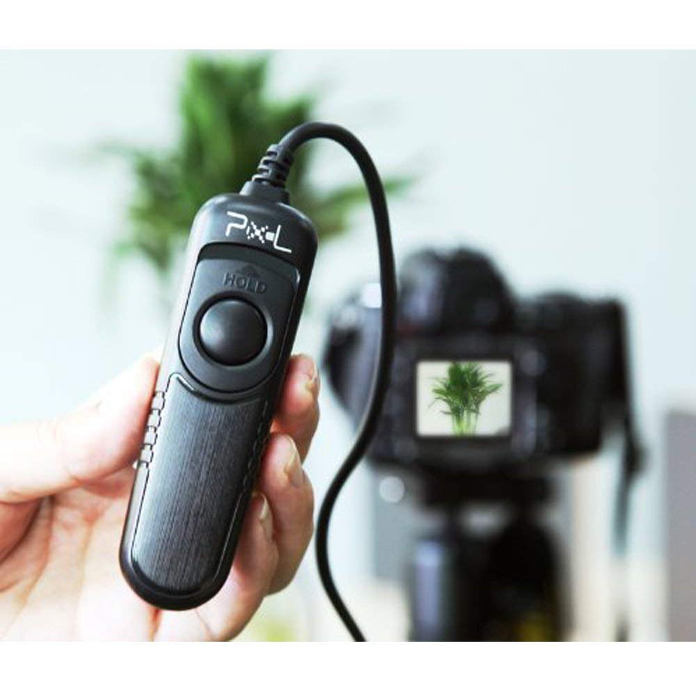 Pixel Shutter Remote Control Cable RC-201/S1 - Compatible with Sony & Konica Minolta DSLR Cameras - Replacement for RM-L1AM Remote Commander - Perfect for Time-Lapse, Group Photos & Long Exposure Photography