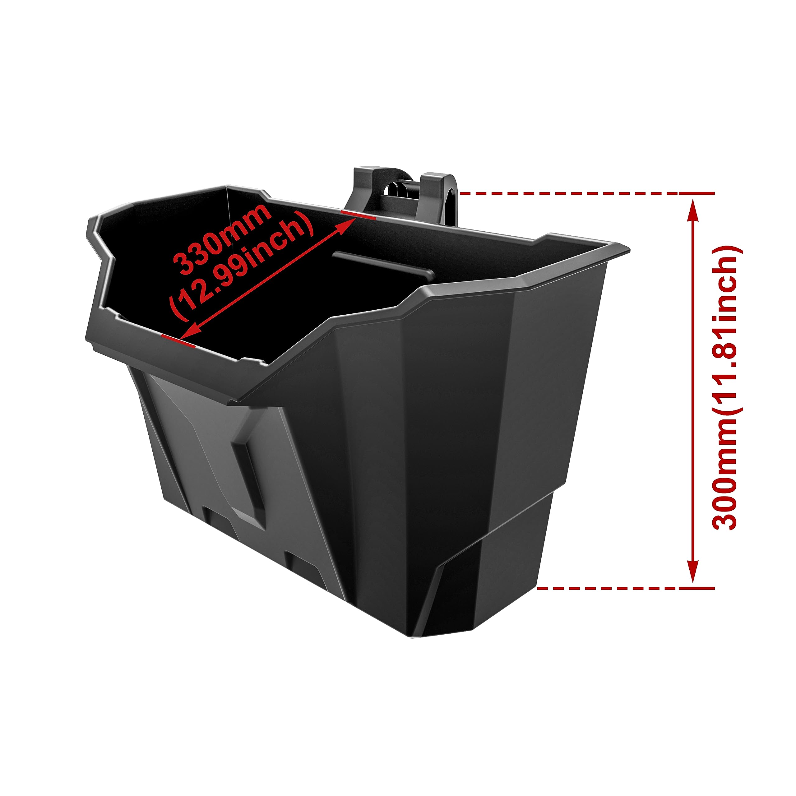 SAUTVS UTV Under Seat Storage Box for Can Am Defender HD5 HD7 HD8 HD9 HD10 MAX (2016-2025) | Durable Driver Underseat Storage Bin Accessories | Replacement Part #715003399 | Perfect for Off-Road Gear Organization & Tool Storage