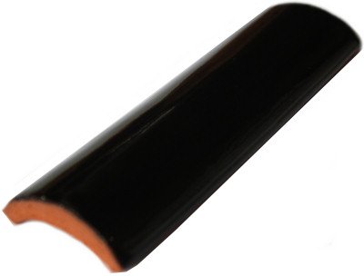 5pcs Black Clay Tile Trim - 1.2