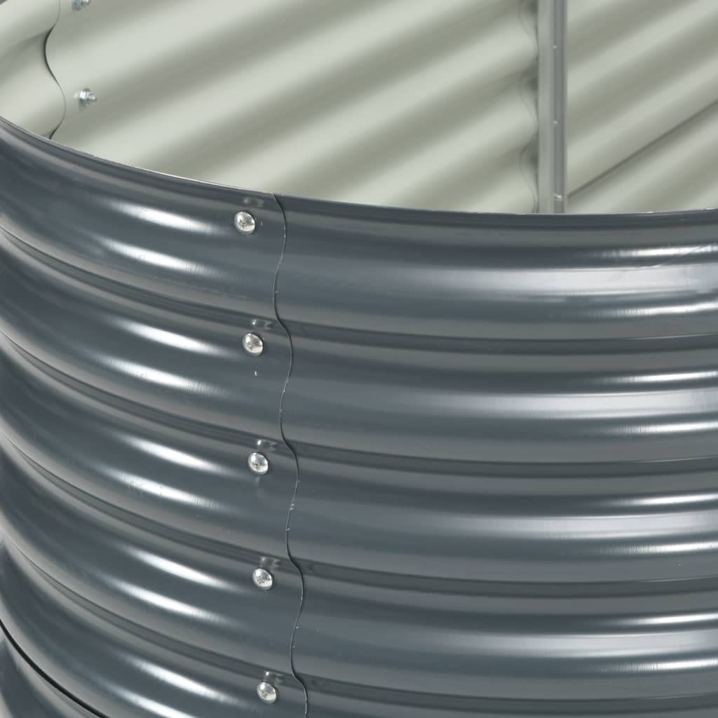 Premium Galvanized Steel Raised Garden Bed - 94.4
