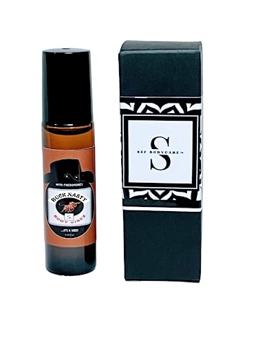 Buck Nasty Body Vibez Pheromone Cologne Oil for Men – Attraction, Beard & Body Oil, Masculine Fragrance, Essential Oil for Seduction (0.34 fl oz) – Perfect for Dating, Nightlife & Confidence Boosting