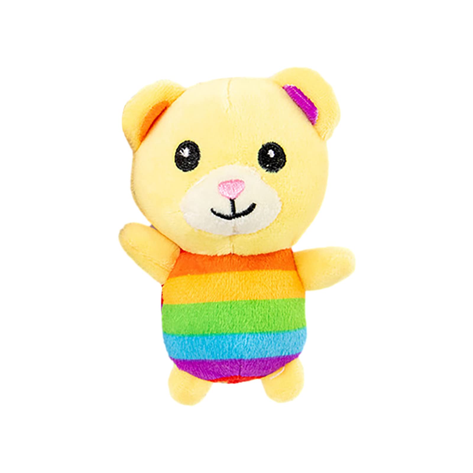 Cute Bear Plush Toy Keychain - Adorable Backpack Charm & Easter Gift for Kids - Perfect for Backpacks, Keychains, Party Favors and Home Decor
